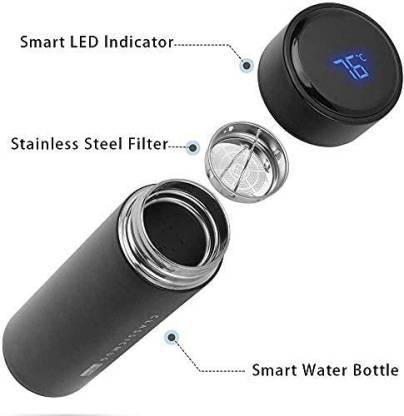 ORYX🔥Stainless Steel Temperature Water Bottle Thermos, Double Wall Vacuum Intelligent Cup with LCD Smart Display (500 ML)