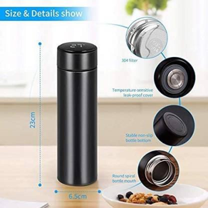 ORYX🔥Stainless Steel Temperature Water Bottle Thermos, Double Wall Vacuum Intelligent Cup with LCD Smart Display (500 ML)